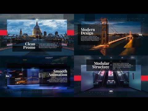 Top Apple Motion Projects: Clean Corporate - Modern Presentation // Final Cut Pro X