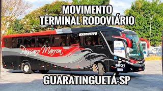 Movimento do Terminal Rodoviário de Guaratinguetá-SP | Julho/2021