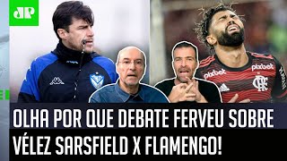 ‘Isso é absurdo e grotesco, cara’: Olha por que debate ferveu antes de Vélez x Flamengo