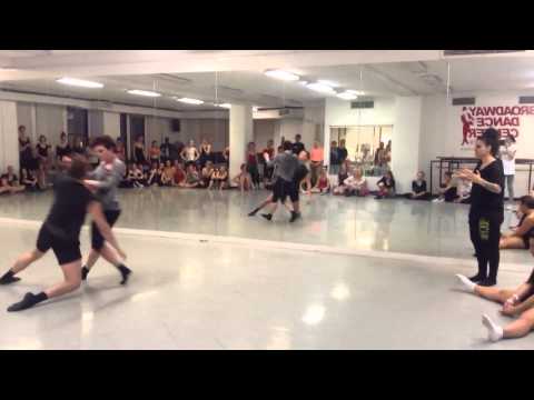 Sonya Tayeh class at Broadway Dance Center