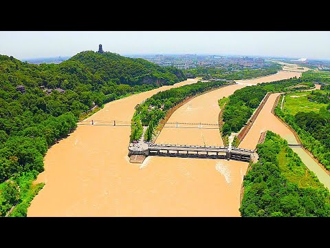 Uma certa paisagem na China ｜Dujiangyan Antiga instalação de conservação de água e irrigação