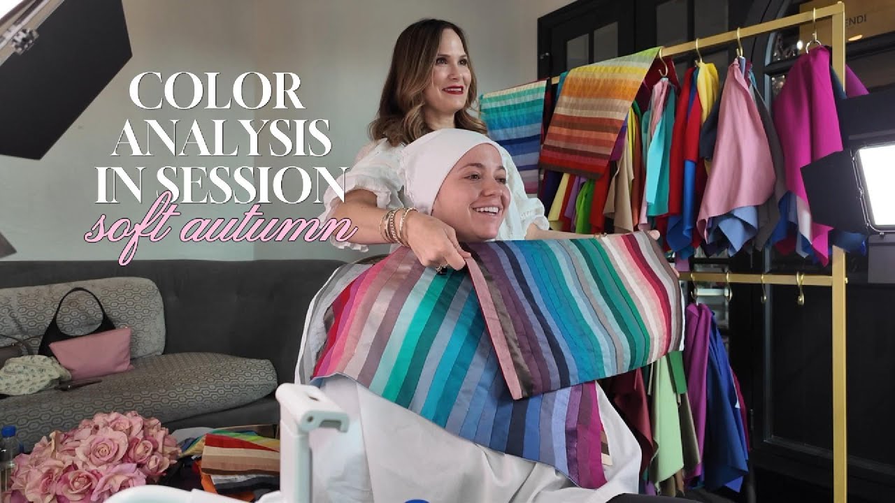 COLOR ANALYSIS IN SESSION: soft autumn
