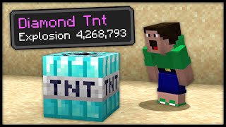 Minecraft, But TNT Drops OP Items...