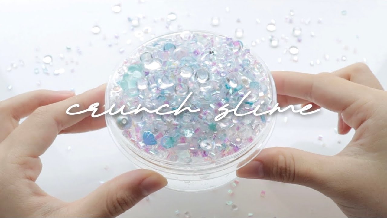 clear slime × crunch = ?｜雑談｜スライム｜mbti｜ASMR｜音フェチ