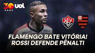 FLAMENGO BATE O VITÓRIA NO BARRADÃO E VENCE A PRIMEIRA NO BRASILEIRÃO! FIM DE PAPO AO VIVO