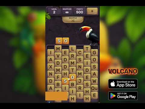 Bookworm Volcano: Word Connect