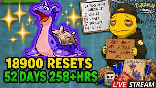 ✨ Shiny hunting LAPRAS in Pokémon FireRed/LeafGreen! DAY 94