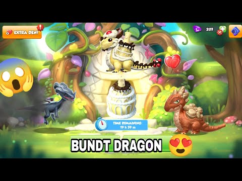 MY NEW BUNDT DRAGON:(DML)!#dml#bundt#new