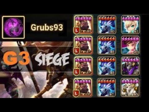 High G3 Siege [EU] INTING on this DUMB META DEF, Khmun Vigor + 1  AF LEGENDS Vs Ares Vs Greek Unity