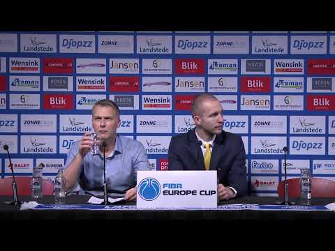Persconferentie Landstede Hammers Regio Zwolle - BK Ventspils