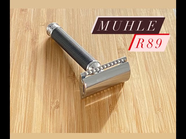 Vídeo relacionado con Muhle R89 - Maquinilla de afeitar tradicional de doble filo, Cromado