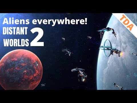All the neighbours come out to meet us! | Distant Worlds 2 | #7 | Let's Play