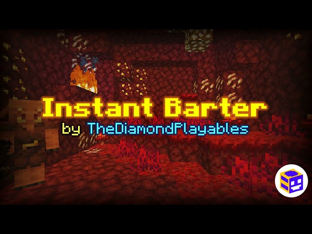 Instant Piglin Bartering! (Instant Barter [1.21x]) Minecraft Data Pack