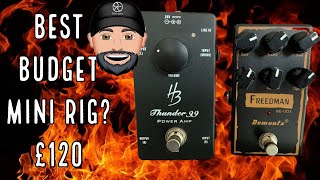 Video thumbnail for BEST MINI GUITAR RIG HARLEY BENTON THUNDER 99 AND DEMONFX FREEDMAN BE ODX by Ninecore Neil