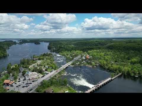 Welcome To Burleigh Falls, Ontario, Canada - (Trent-Severn Waterway - Lock 28)