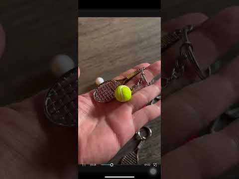 ~子甄彣璟~乒乓球 網球 鑰匙圈 鑰匙扣 吊飾 紀念品 運動鑰匙扣 飾品 鑰匙掛件 生日禮物(複製)