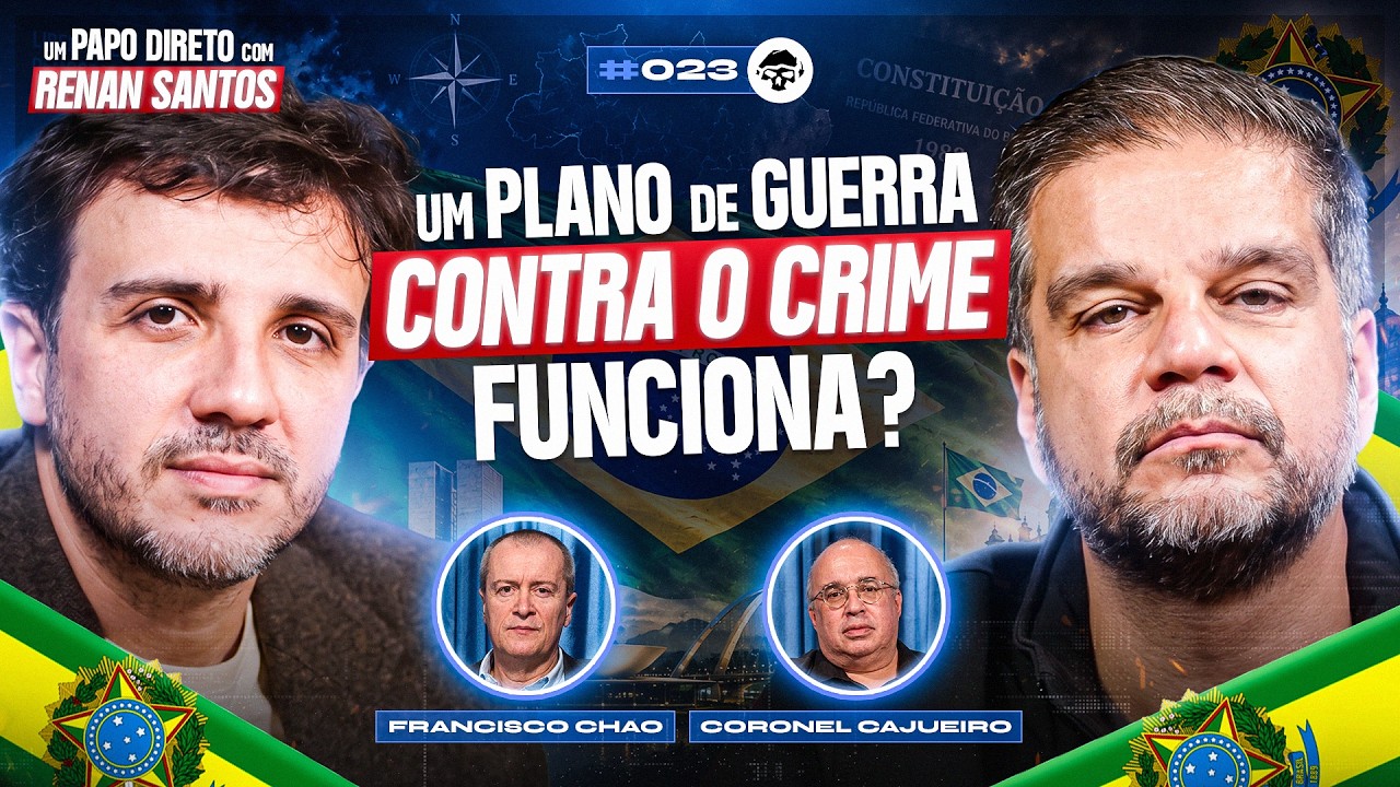 A Proposta Mais Audaciosa De Segurança Pública Pra 2026? - Renan Santos | Papo de Elite #023
