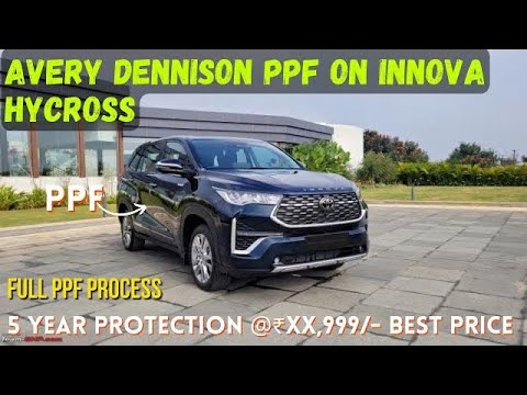 Avery Dennison PPF full process on INNOVA Hycross of vip guy😱☝️💪