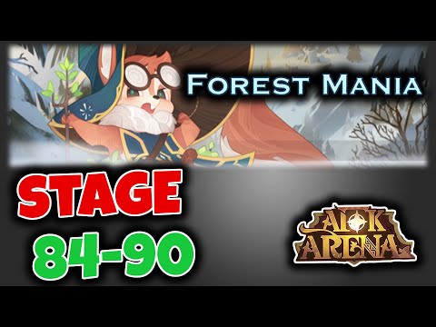 FOREST MANIA - Stage 84-90 // AFK Arena Guides and Walkthroughs