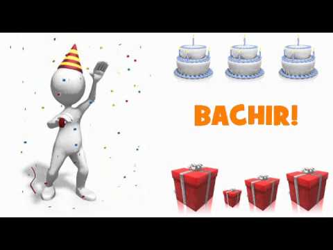 HAPPY BIRTHDAY BACHIR!