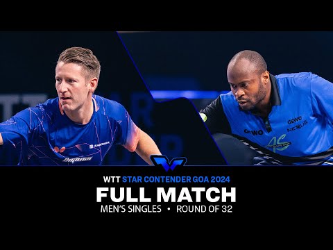 FULL MATCH | Ruwen FILUS vs Quadri ARUNA | MS R32 | #WTTGoa 2024