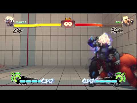 Oni Combo Video Super Street Fighter 4 AE 2012