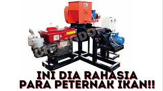 Mesin Pencetak Pelet Ikan Terapung 