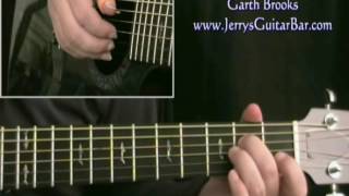 How To Play Garth Brooks If Tomorrow Never Comes (intro only)