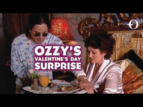 The Time Ozzy Brought Sharon Breakfast in Bed for Valentine's Day | The Osbournes TV