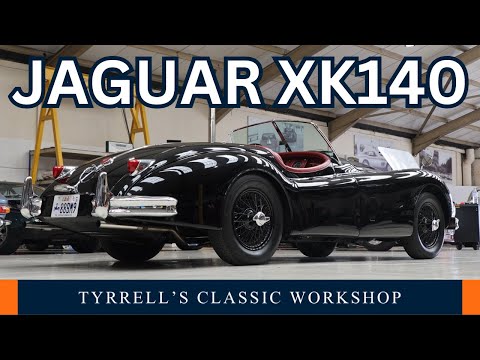 Jaguar XK140 - from the race track to movie stars | Tyrrell's Classic Workshop