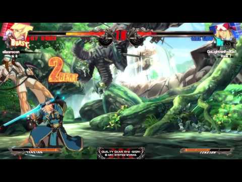Guilty Gear Xrd -SIGN- Ky vs Axl