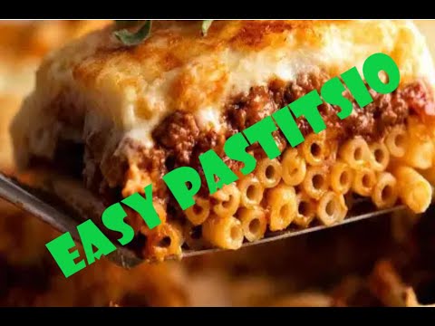 Easy Pastitsio (Greek Pasta Dish)