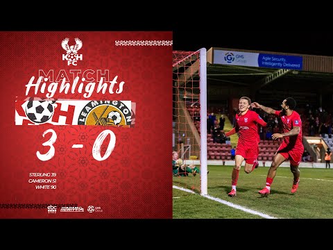 Match Highlights: Harriers 3-0 Leamington 01/02/22