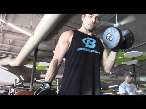 BajheeraIRL - Basic Arms & Shoulders Superset - Natural Bodybuilding Vlog