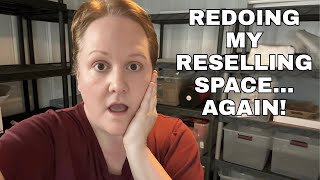 Turning My Basement Back Into My EBAY Room | Plus Grocery Shopping & Getting Used To Glasses