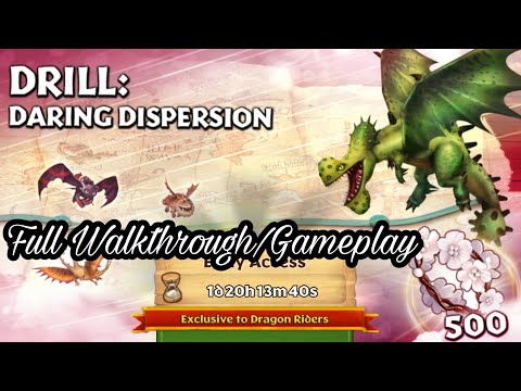 DRILL: DARING DISPERSION Full Gameplay/Walkthrough - Dragons: Rise of Berk