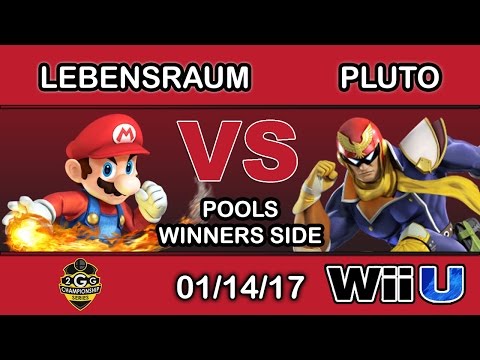 2GGC: Genesis Saga - Lebensraum (Mario) Vs. FAD | pluto (Falcon) Pools Winners Side - Smash Wii U