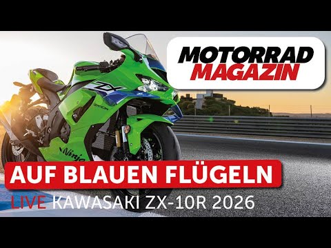 EICMA LIVE Kawasaki ZX-10R 2026 – Now with blue wings