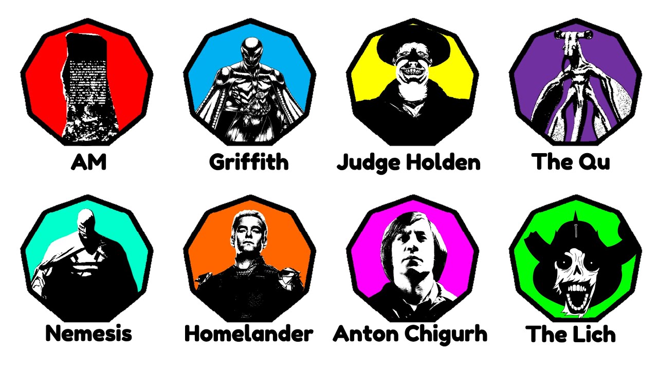 Fiction's Most Evil Villains Explained in 8 Minutes