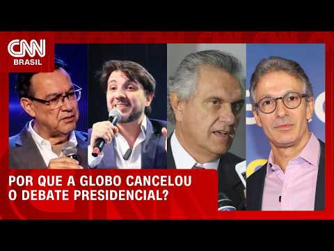 Entenda o que levou a Globo a cancelar o debate; veja reações dos candidatos  | CNN NOVO DIA