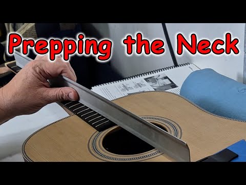 Prepping the Neck for my New Guitar
