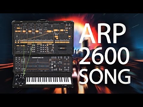 A song made with Arturia ARP 2600 V (modular plugin)