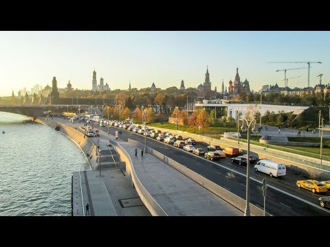 Парк 'Зарядье'. Москва. 15 октября 2018