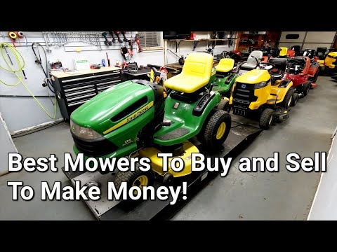 Best Riding Mowers & Zero Turns to Flip for Profit – Top Models That Sell Fast and Make Big Money!