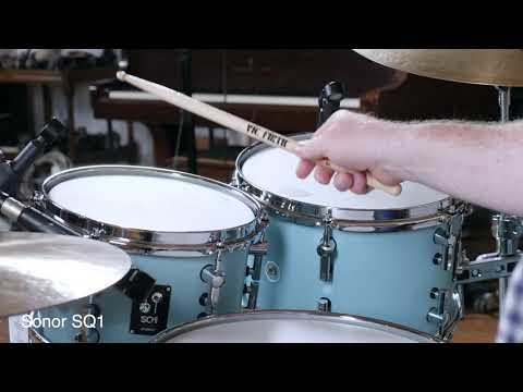 SONOR SQ1 vs BRITISH DRUM CO LEGEND SERIES - DRUM KIT TEST COMPILATION