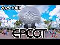 EPCOT 2025 Walkthrough Rides At Walt Disney World 4K