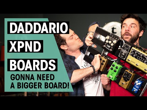 Daddario XPND Pedalboards | Genius or unnecessary? | Thomann
