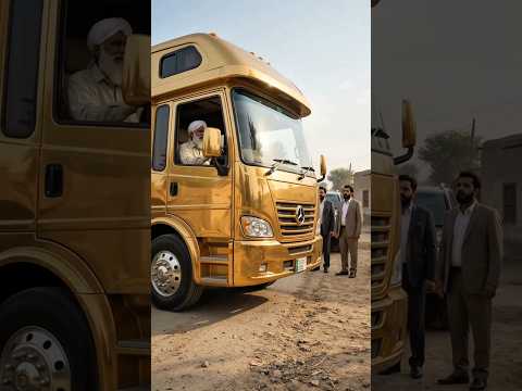 He Built a GOLD Van! 😱🔥 #shorts #viralshorts
