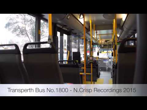 Transperth Bus No.1800 - Mercedes Benz O 405NH CNG.