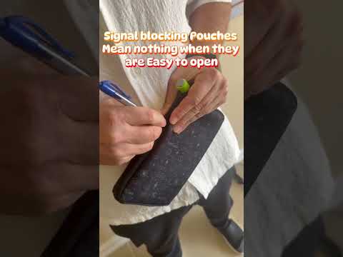 Watch: student opens QuietCase fabric pouch with a pen in under 10 seconds — zipper bypass hack